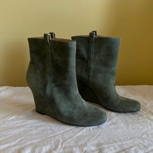 Vince Camuto Gray Suede Booties